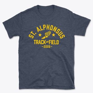 Saint Alphonsus School Track and Field Basic T-Shirt
