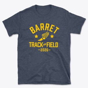 Barret Elementary School Track and Field Basic T-Shirt