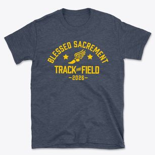 Blessed Sacrement Parish Track and Field Basic T-Shirt