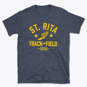 St Rita Parish Track and Field Basic T-Shirt