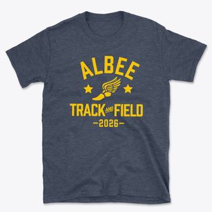 Albee Elementary School Track and Field Basic T-Shirt