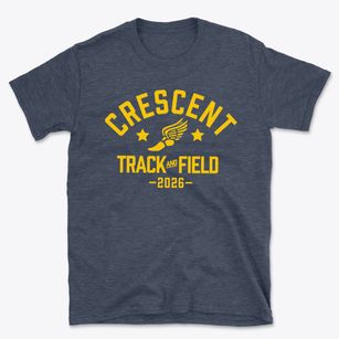 Crescent Academy International Track and Field Basic T-Shirt