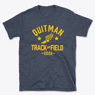 Quitman Elementary School Track and Field Basic T-Shirt
