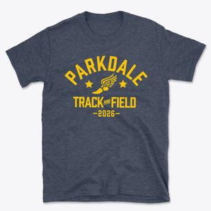 Parkdale Elementary School Track and Field Basic T-Shirt
