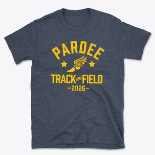 Pardee Elementary School Track and Field Basic T-Shirt