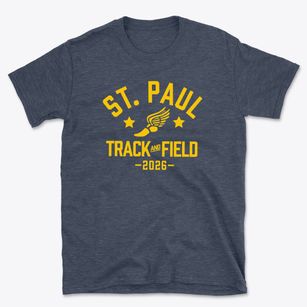 Saint Paul Lutheran School Track and Field Basic T-Shirt