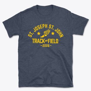 Saint Joseph Saint John School Track and Field Basic T-Shirt