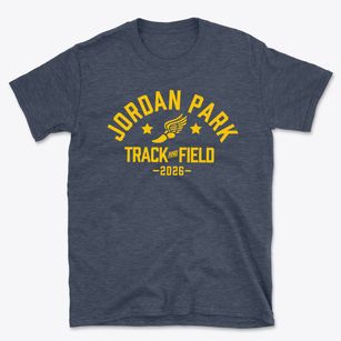 Jordan Park School Of Extended Learning Track and Field Basic T-Shirt