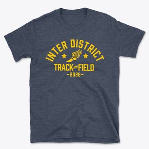 Inter District Downtown School Track and Field Basic T-Shirt
