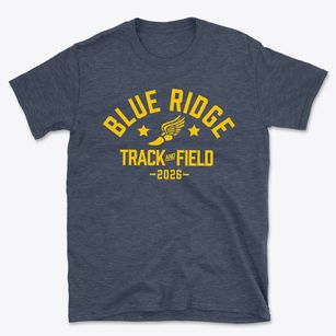 Blue Ridge Elementary School Track and Field Basic T-Shirt