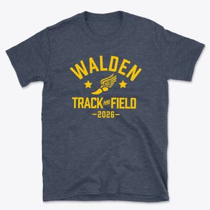 Walden Middle School Track and Field Basic T-Shirt