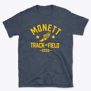Monett R1 Elementary School Track and Field Basic T-Shirt