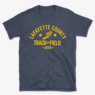 Lafayette County C-1 Middle School Track and Field Basic T-Shirt