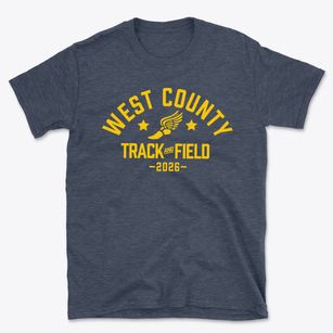 West County Elementary School Track and Field Basic T-Shirt