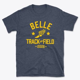 Belle High School Track and Field Basic T-Shirt