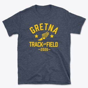 Gretna Elementary School Track and Field Basic T-Shirt