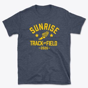 Sunrise Middle School Track and Field Basic T-Shirt