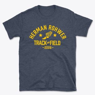 Herman Rohwer Elementary School Track and Field Basic T-Shirt