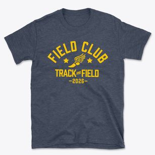 Field Club Elementary School Track and Field Basic T-Shirt