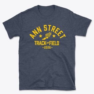 Ann Street Elementary School Track and Field Basic T-Shirt