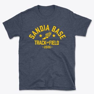 Sandia Base Elementary School Track and Field Basic T-Shirt