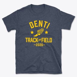 Denti Elementary School Track and Field Basic T-Shirt