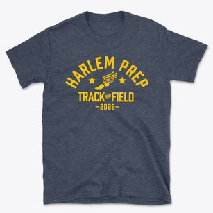 Harlem Prep Middle School Track and Field Basic T-Shirt