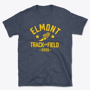 Elmont Memorial High School Track and Field Basic T-Shirt