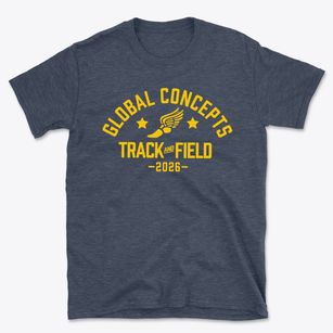 Global Concepts Track and Field Basic T-Shirt