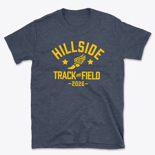Hillside Elementary School Track and Field Basic T-Shirt