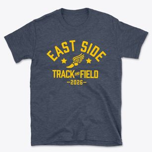 East Side Middle School Track and Field Basic T-Shirt