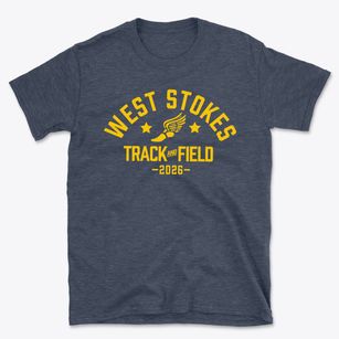 West Stokes High School Track and Field Basic T-Shirt