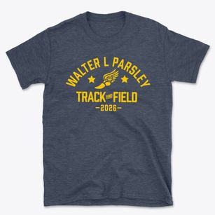 Walter L Parsley School Track and Field Basic T-Shirt