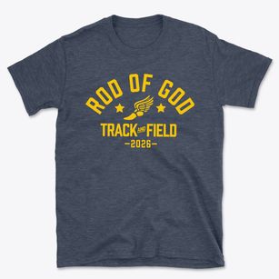 Rod Of God Christian Academy Track and Field Basic T-Shirt