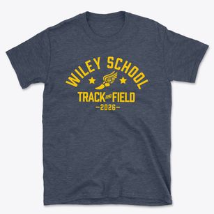 Wiley Elementary International Magnet School Track and Field Basic T-Shirt
