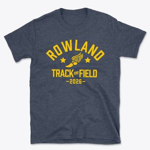 Rowland Middle School Track and Field Basic T-Shirt
