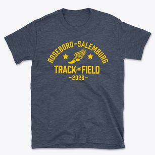 Roseboro-salemburg Middle School Track and Field Basic T-Shirt