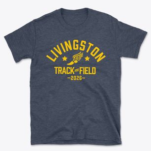 Livingston Elementary School Track and Field Basic T-Shirt