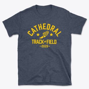 Cathedral Christian School Track and Field Basic T-Shirt