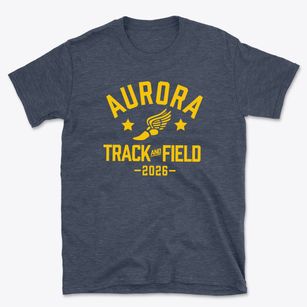 Aurora High School Track and Field Basic T-Shirt
