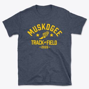 Muskogee 7th & 8th Grade Center Track and Field Basic T-Shirt