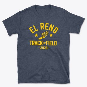 El Reno Volcational Technical School Track and Field Basic T-Shirt