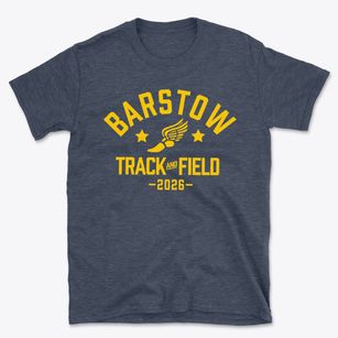 Barstow Middle School Track and Field Basic T-Shirt