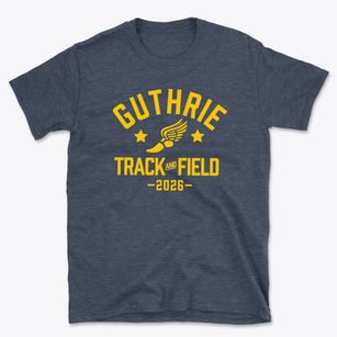Guthrie Junior High School Track and Field Basic T-Shirt