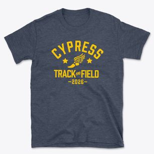 Cypress Elementary School Track and Field Basic T-Shirt