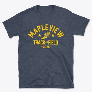 Mapleview Elementary School Track and Field Basic T-Shirt