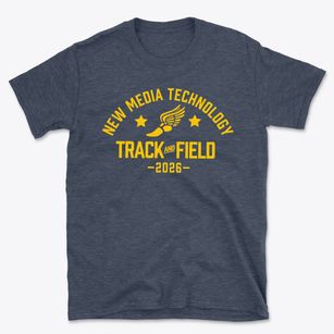 New Media Technology Charter School Track and Field Basic T-Shirt