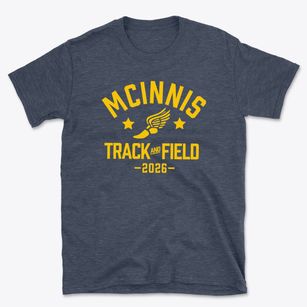 Mcinnis School Track and Field Basic T-Shirt