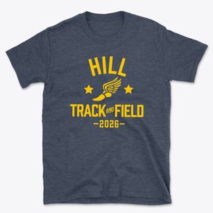 Hill Middle School Track and Field Basic T-Shirt