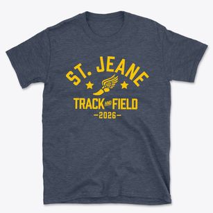 St Jean Baptiste Parish Track and Field Basic T-Shirt